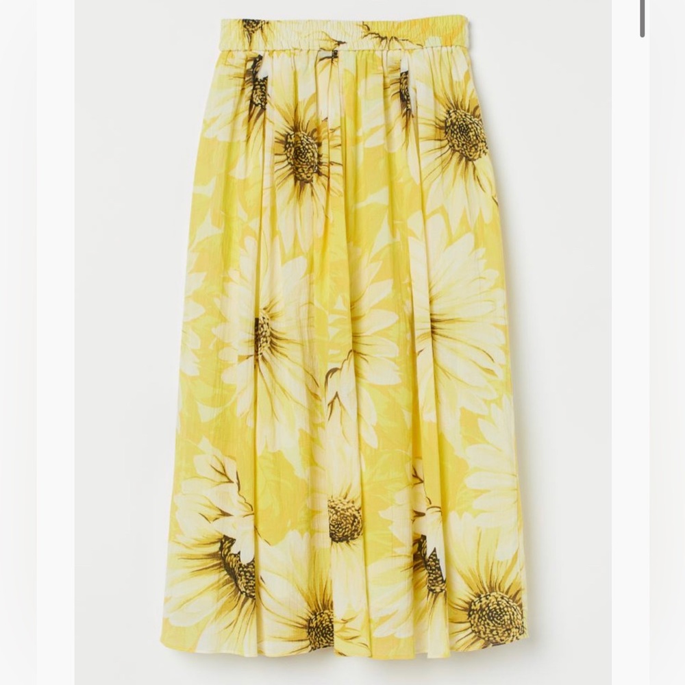 H&M Sunflower Skirt